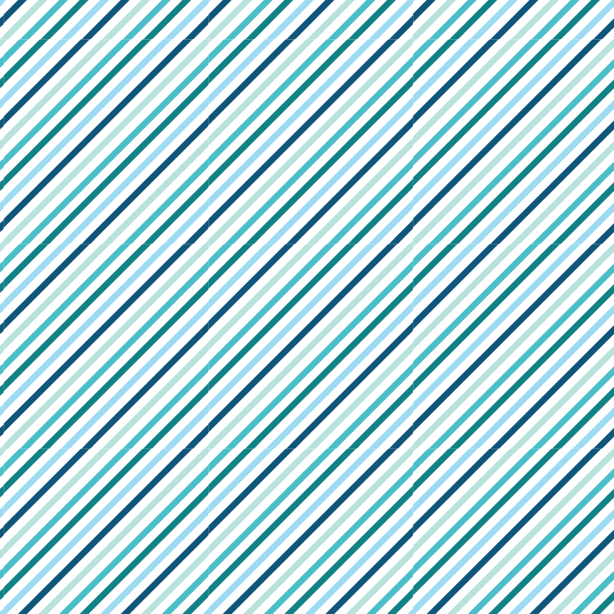 Blue & Green Stripes Pattern Acrylic Sheet - CMB Pattern Acrylic